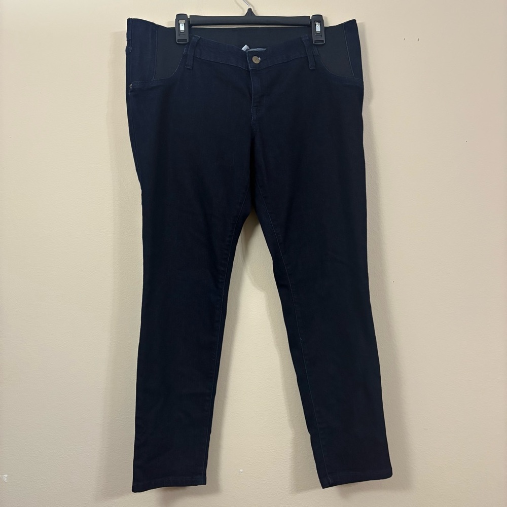 Ingrid & Isabel Women’s 14 Maternity Skinny Jeans Dark Wash Stretch Denim cl